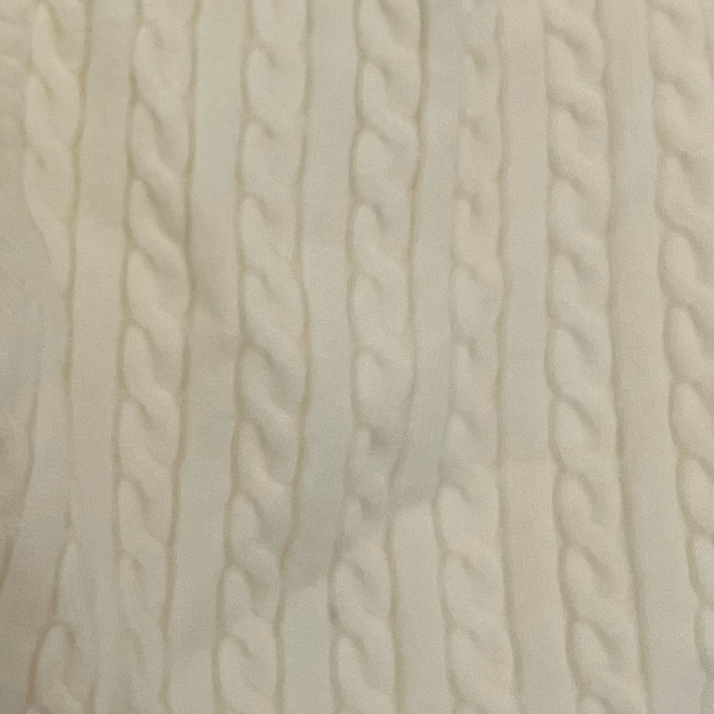 Cream Cropped Sweater Vest - Picture 3 of 3